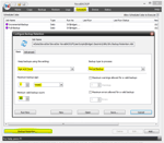  Captura de pantalla de NovaBACKUP: Retención de copias de seguridad