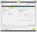 NovaBACKUP skärmdump-Schemalägg Backup Retention