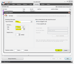 NovaBACKUP Screenshot-Schedule Backup Retention Timing