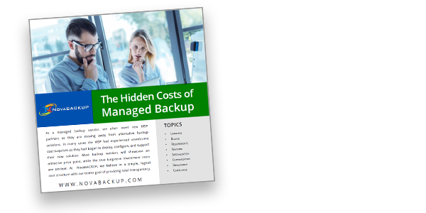 Hidden Costs of Managed Backup
