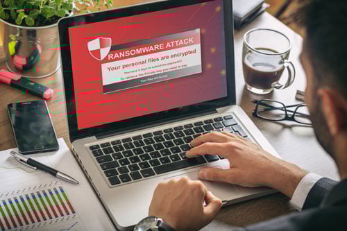 Ransomware attack