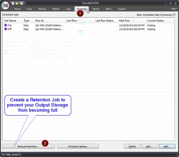 Retention_00_StartFromScheduleTab