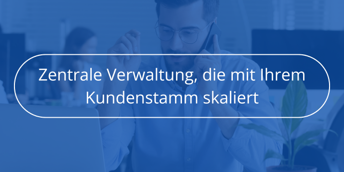 Zentrale Verwaltung, die mit Ihrem Kundenstamm skaliert Novabackup