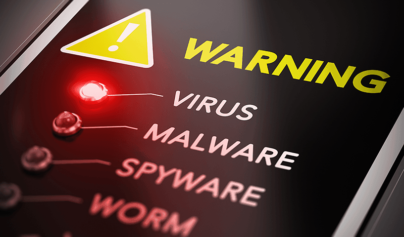 Don't let hackers steal your information using a virus attack.