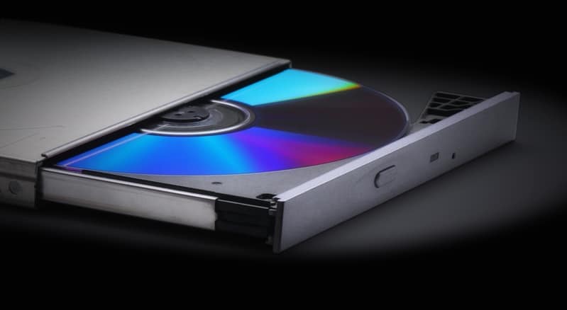 Optical drives are being phased out of devices.